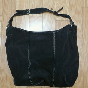 Suede bag